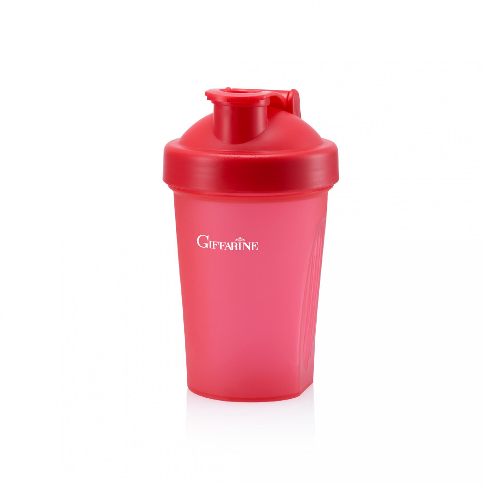 แก้วสีแดง คัลเลอร์ฟูล เชคเกอร์ 400 ml