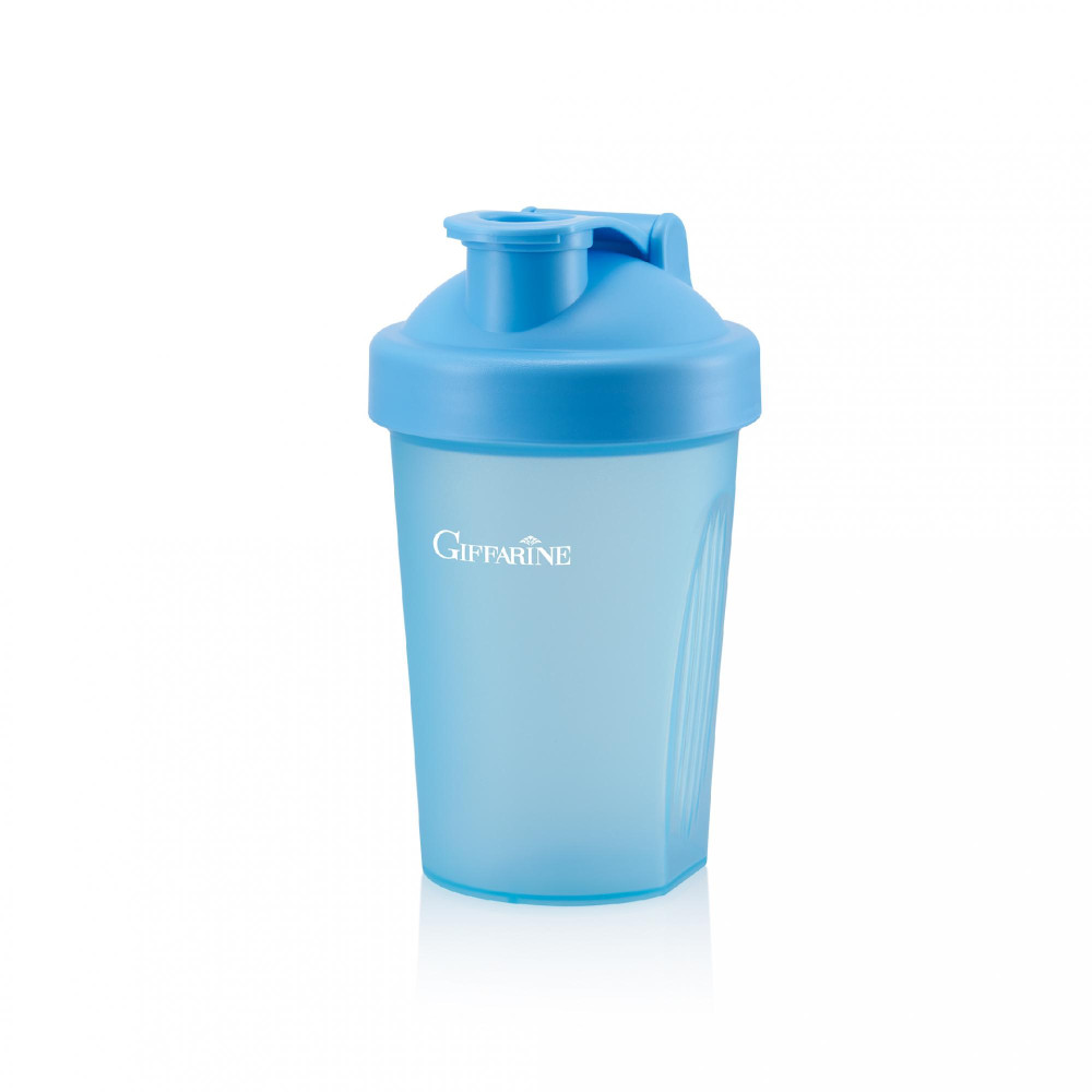 แก้วสีฟ้า คัลเลอร์ฟูล เชคเกอร์ 400 ml